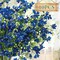 10PCS Artificial Silk Flowers with Long Stems Faux Bulk Babys Breath Flowers Fake Silk Flowers Bouquet for Floral Arrangement Tall Vase Home Wedding Table Centerpieces Decor (Blue)